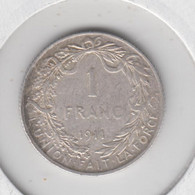 BELGIQUE- 1 Franc Argent - 1911 - 1 Franc