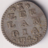 NETHERLANDS , ZEELANDIA , 2 STUIVERS 1745 - …-1795 : Former Period