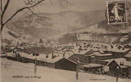 Morez , Sous La Neige * Jura - Morez