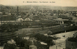 Givors * La Gare , Vue Générale * Ligne Chemin De Fer Rhône - Givors