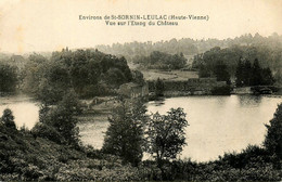 Environs De St Sornin Leulac * Vue Sur L'étang Du Château - Autres & Non Classés