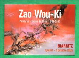 64 - BIARRITZ . ZAO WOU-KI . PEINTURES 1948/2005 - Réf. N°29882 - - Topor