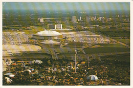 Houston Texas - Astrodome - NFL Oilers - Football - Size 4 X 6 - Unused - 2 Scans - Houston