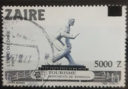 ZAIRE 1991 Stamp Surcharged. USADO - USED. - Gebruikt