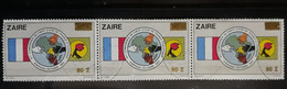 ZAIRE 1990 Stamp Surcharged. USADO - USED. - Usati