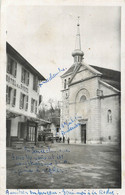 / CPA FRANCE 74 "Frangy, Place De L'église" - Frangy