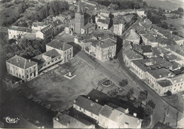 / CPSM FRANCE 65 "Castelnau Magnoac, Vue Générale Aérienne " - Castelnau Magnoac