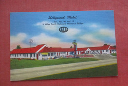 Hollywood Motel  New Castle   Delaware > >   Ref 4832 - Sonstige & Ohne Zuordnung
