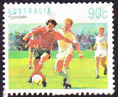 AUSTRALIA 1991 90c Multicoloured Sport - Soccer SG1191 FU - Other & Unclassified