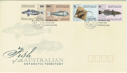 Australian Antarctic 2006 Fish Set Of 4 Used - Used Stamps