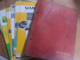 Catalogue Général SIAMEC Avec Un Lot De Documents - Other & Unclassified