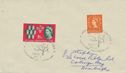 GB SPECIAL EVENT POSTMARKS 1962 LONDON STAMP EXHIBITION EUROSTAMP 1962 LONDON - Marcofilie