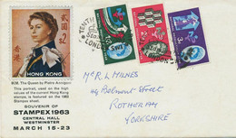 GB SPECIAL EVENT POSTMARKS 1963 TENTH ANNIVERSARY STAMPEX LONDON SWI VFU Cover - Storia Postale