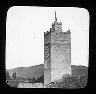 V1282 - ALGERIE - Minaret - Plaque Photo Originale à Ne Pas Manquer - Plaques De Verre