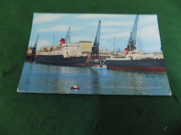 VINTAGE UK DORSET: WEYMOUTH Channel Island Steamers Colour Salmon - Weymouth
