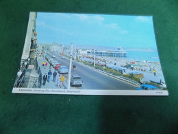 VINTAGE UK DORSET: WEYMOUTH Esplanade Pier Bandstand Colour Cars Dennis - Weymouth