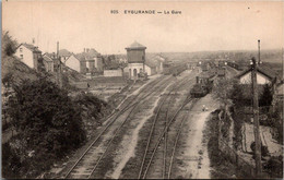 19 EYGURANDE - La  Gare D'Eygurande - Chemin De Fer - Locomotive    * - Eygurande