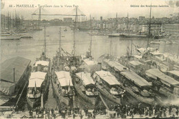 Marseille * Torpilleurs Dans Le Vieux Port * Bateau Navire De Guerre * Pont Transbordeur - Vieux Port, Saint Victor, Le Panier