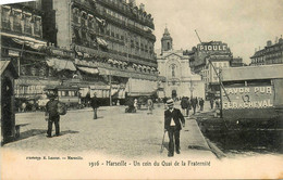 Marseille * Un Coin Du Quai De La Fraternité * Grand Bar Des états Unis * Quincaillerie - Vecchio Porto (Vieux-Port), Saint Victor, Le Panier