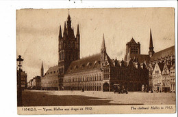 CPA Carte Postale-Belgique Ypres Halle Aux Draps 1912 VM29738 - Ieper