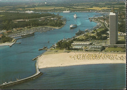 D-23570 Lübeck - Travemünde - Maritim Hotel - Fähre - Ferry - Marine -Luftbild - Aerial View - Nice Stamp - Lübeck-Travemuende