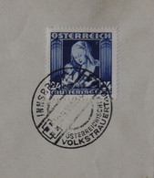 Muttertag 1936 - Innsbruck - Volkstrauertag Auf Kuvert - Andere & Zonder Classificatie