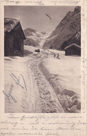 A2369 - HIVER DANS LA HAUTE VALLE VAUD CANTON, SWITZERLAND 1922  USED  VINTAGE POSTACARD - Le Vaud