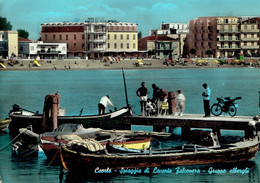 CAORLE : Spiaggia Di Levante Falconera - Gruppo Alberghi - Photo Véritable - Venezia (Venice)