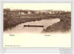 VIRTON ..-- Panorama . Nels 32 , N° 1 . 1904 De MEIX Vers SCHAERBEEK ( Melle Albertine JAMOTTE ) . Voir Verso . - Virton