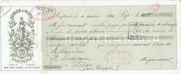 Prima-Wechsel 1903 - LEIPZIG - BERLIN-FLORENZ-LONDON-MOS KAU-ST-PETERBOURG-NEW-YOR K - BERGER & WIRTH - Farben-fabri - Other & Unclassified