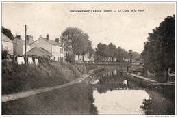 45. Ouzouer Sur Trezez. Le Canal Et Le Pont - Ouzouer Sur Loire