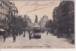 Delcampe - PARIS(10 Em ARRONDISSEMENT) TRAMWAY - Paris (10)
