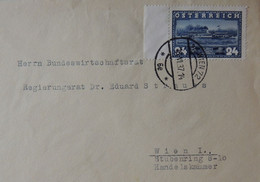 DDSG Wien 1937 - Ortsbrief - Sonstige & Ohne Zuordnung