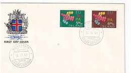 Iceland, First Day Cover, Used - Covers & Documents