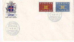 Iceland, First Day Cover, Used - Cartas & Documentos