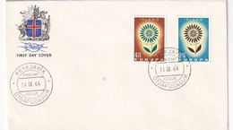 Iceland, First Day Cover, Used - Covers & Documents