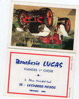 Lesparre-Médoc (33 Gironde) Calendrier 1970 BOUCHERIE LUCAS   (PPP28089) - Petit Format : 1961-70