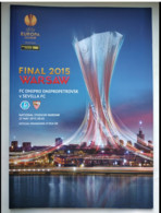 Football - Official Program UEFA Europa League FINAL 2015 FC Dnipro Ukraine - Sevilla FC Spain - Boeken