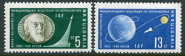 BULGARIA 1962 Aeronautical Congress MNH / **.  Michel 1347-48 - Nuevos