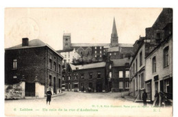 LOBBES - Un Coin De La Rue D' Anderlues - Envoyée En 1906 - R.I. No 6 - Lobbes