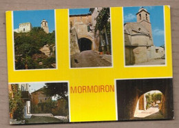 CPSM 84 - MORMOIRON - TB CP Multivue Dont Pénitent Blanc , Le Barry-Haut , L'Eglise Vieille Rue - TB PLANS - Mormoiron