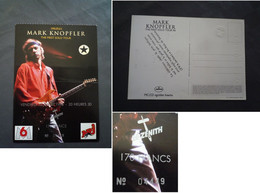 Ticket De Concert 1996 / First Solo Tour "Golden Heart" De Mark Knopfler - Konzertkarten