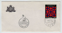 Pharmacie EUROCOPHAR,  FDC, Saint Marin, 1975, Santé - Pharmacy