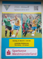 Football - Official Program Germany 2016-17 TSG Dulmen - SV Herbern - Libri