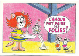 CPM - Editions DALIX - N° 59 - BARBEROUSSE - L'Amour Fait Faire Des Folies - Barberousse