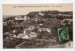 - CPA CHARBONNIÈRES-LES-BAINS (69) - Vue Générale 1913 - Edition Faye 1848 - - Charbonniere Les Bains