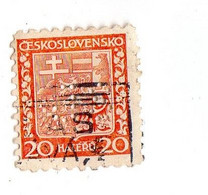 CESKOSLOVENSKO 1929 (Perfin) - Other & Unclassified