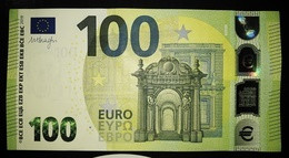 100 EURO DRAGHI  R008A3 Germany  Serie RB  Perfect UNC - 100 Euro