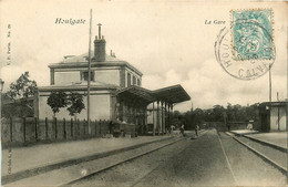 Houlgate * Vue Sur La Gare * Ligne Chemin De Fer Du Calvados - Houlgate