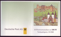 Bund Markenheftchen 33 800 Jahre Heidelberg 1996 Postfrisch - Carnet
